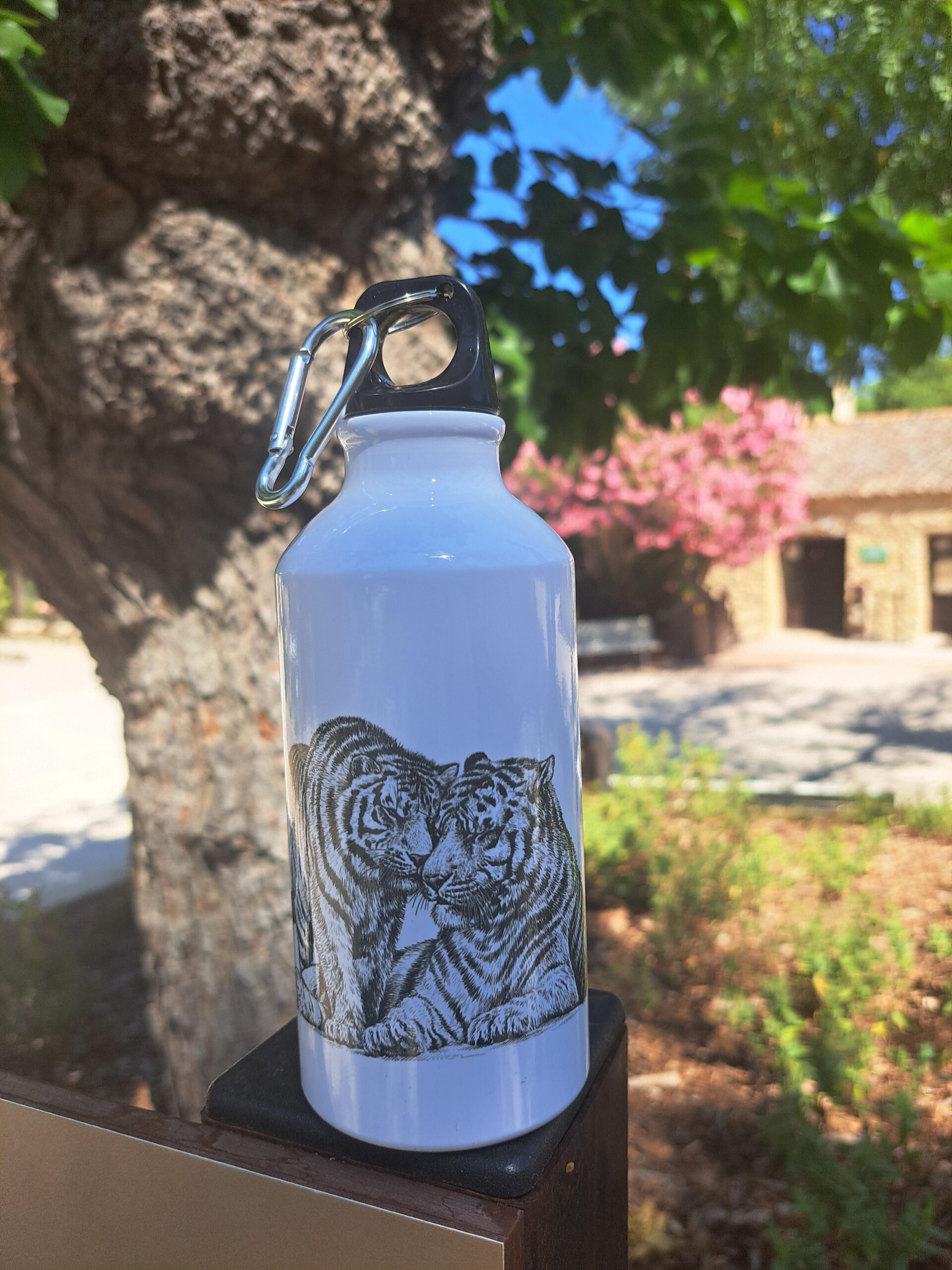 GOURDE BLANCHE "TIGRES"