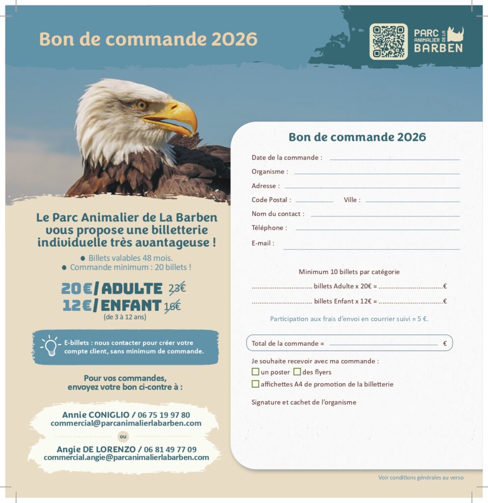 Commande billetterie