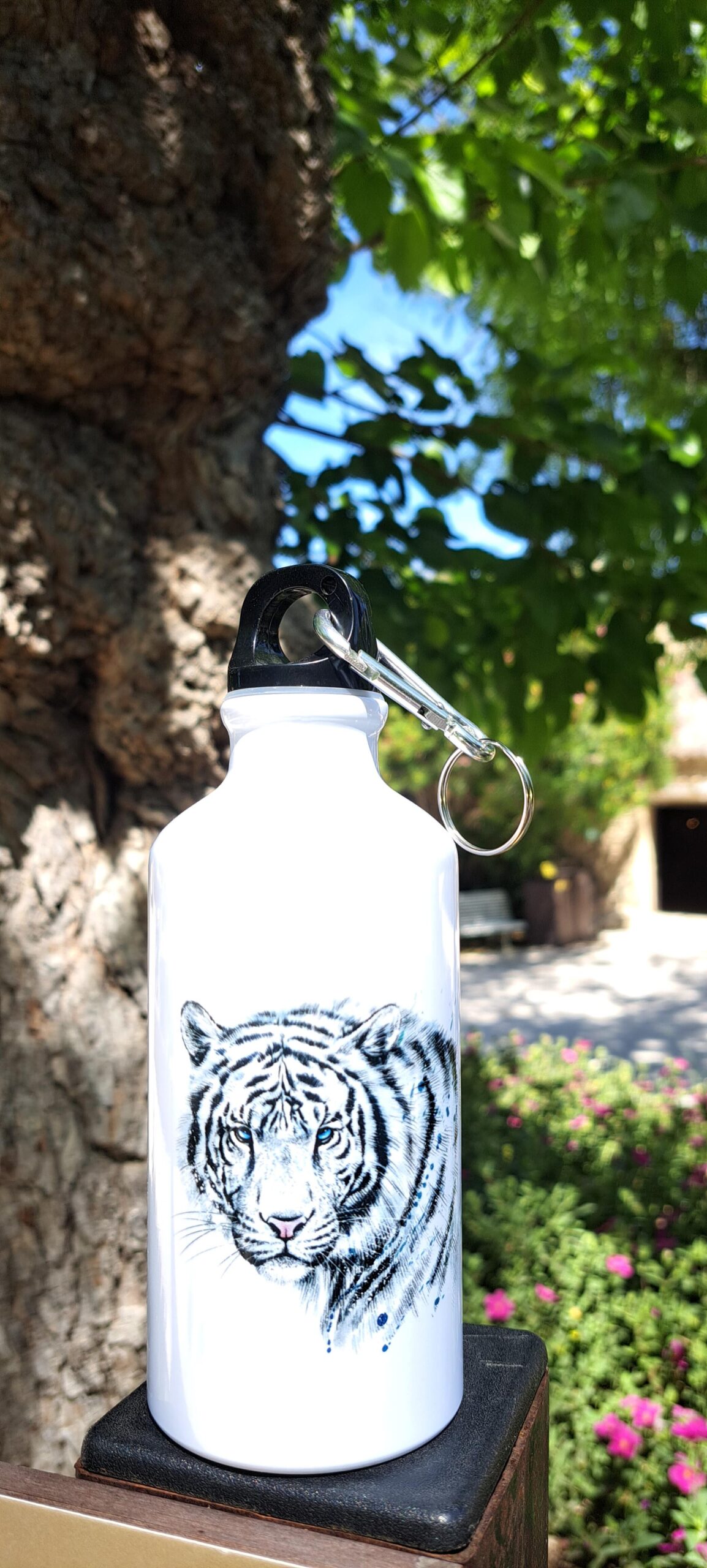 GOURDE BLANCHE "TIGRES"
